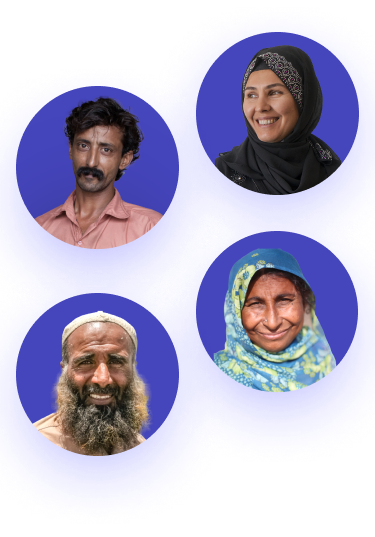 different people to invest in